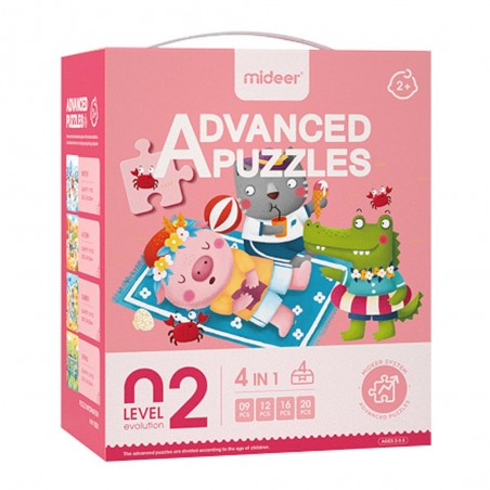 Puzzle nivel 2 - 4 en 1