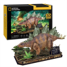 Estegosaurio Armable - Puzzle 3D Dinosaurio